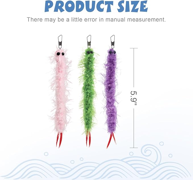 SONGWAY Cat Worm Toy Refills - Image 4