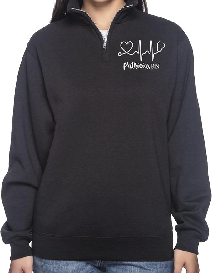 GODMERCH Customized Pet Embroidered Sweatshirt, Custom Dog Face Embroidered - Image 8