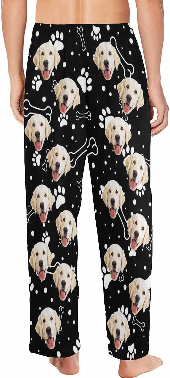 MyPupSocks Personalized Face Pajamas Pants Photo Pajama Bottoms - Image 2