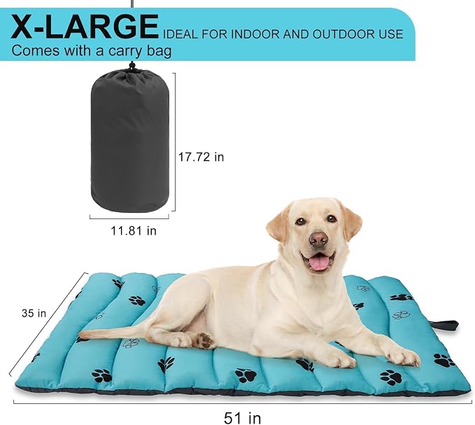 BINGPET Outdoor Travel Dog Bed for Large/Medium Dogs, Portable Waterproof - Image 6