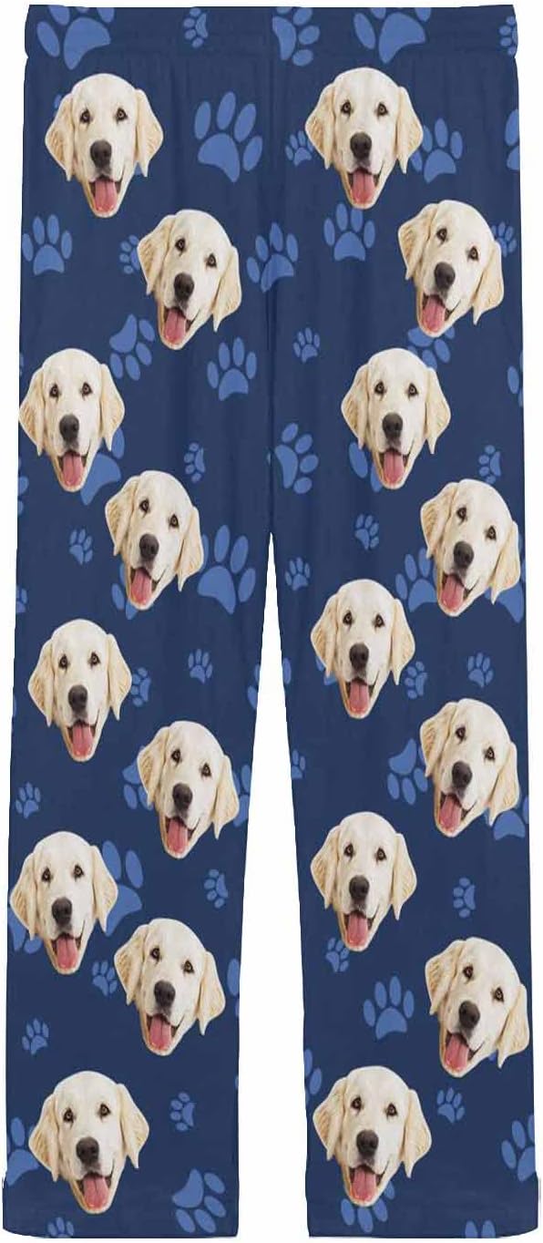 MyPupSocks Customized Face Pajamas Pants Photo Pajama Bottoms - Image 4