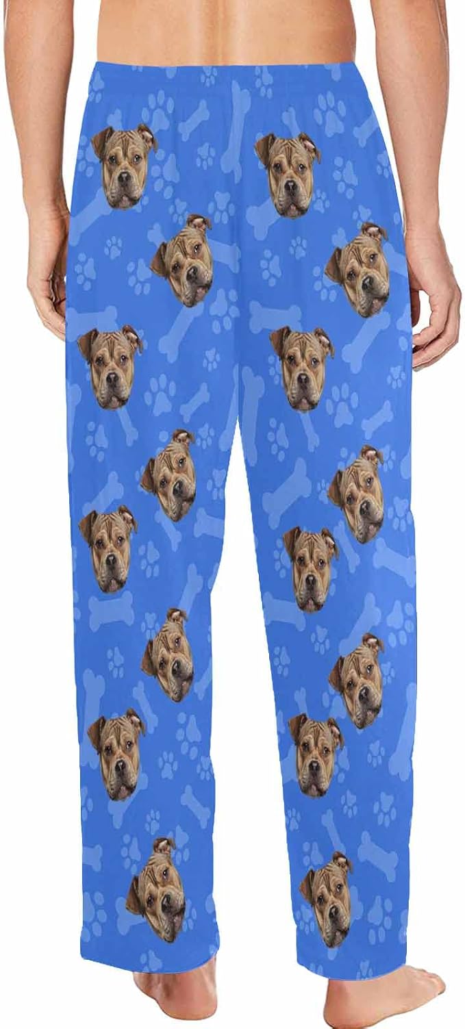 MyPupSocks Custom Pet Face Pajamas Pants Photo Pajama Bottoms - Image 2