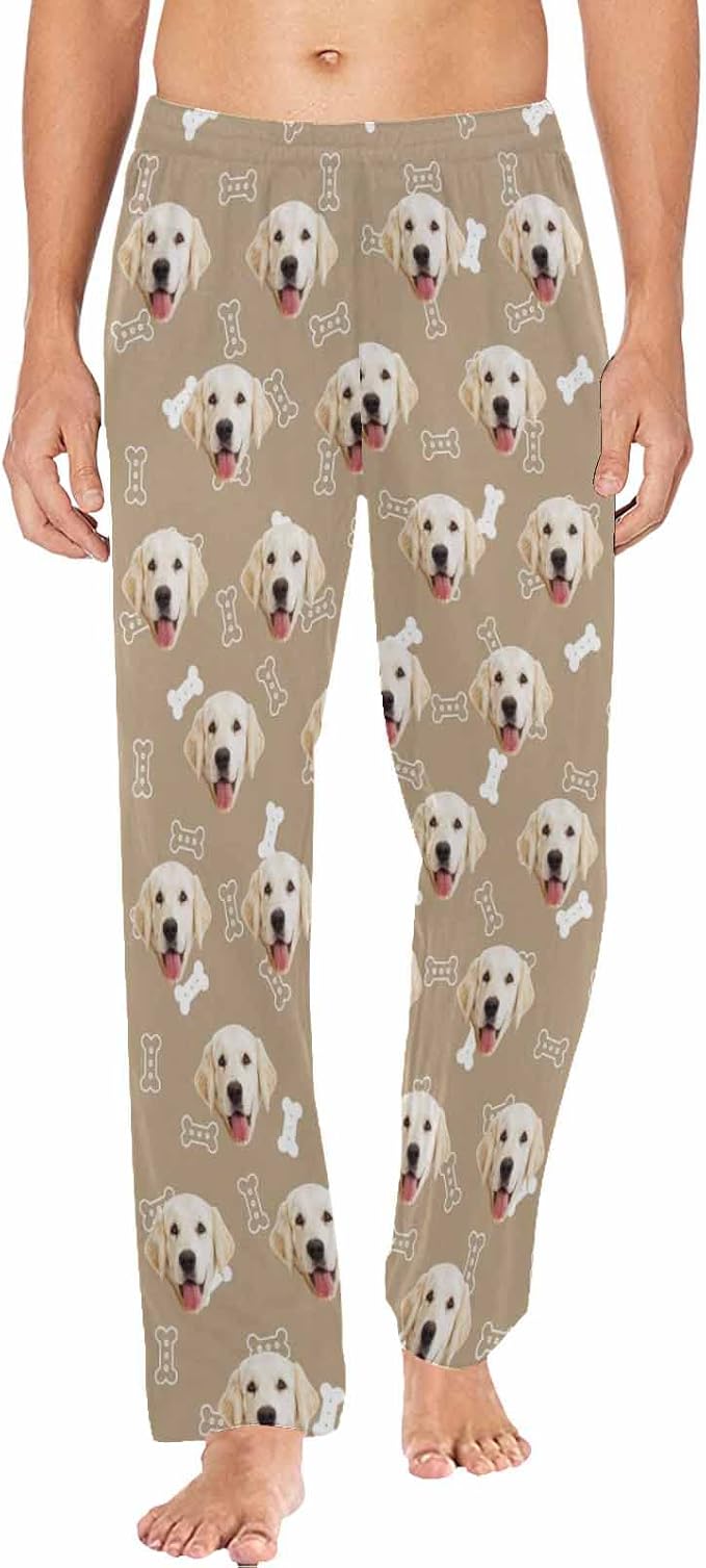 MyPupSocks Customized Face Pajamas Pants Photo Pajama Bottoms by MyPupSocks