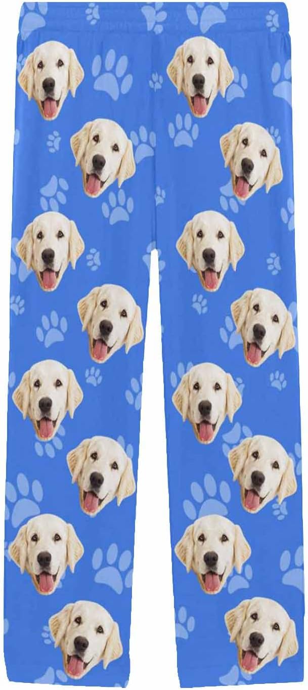MyPupSocks Customized Face Pajamas Pants Photo Pajama Bottoms - Image 3