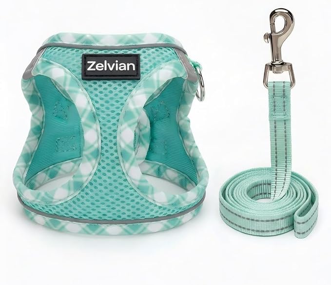 Cat Harness and Leash Set for Walking, Escape Proof Adjustable Soft Mesh Kitten - Image 2