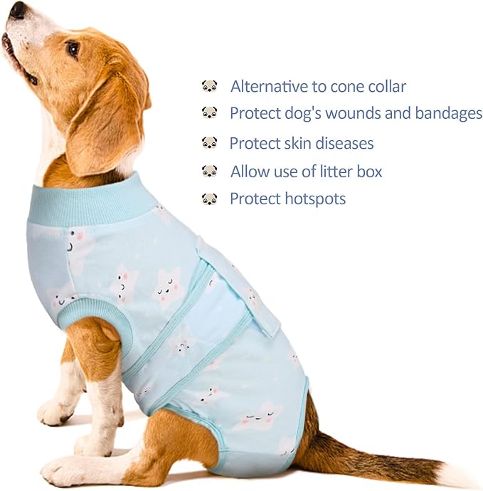 Kuoser Recovery Suit for Dogs Cats After Surgery, Professional Pet Recovery - Image 7