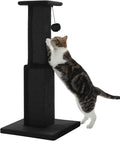 PAWZ Road Large Cat Scratching Post 32” Tall Black Scratching Post by PAWZRoad