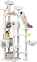 79in Tall Cat Tower for Heavy Duty Big Cats, Large Cat Tree by Meecal