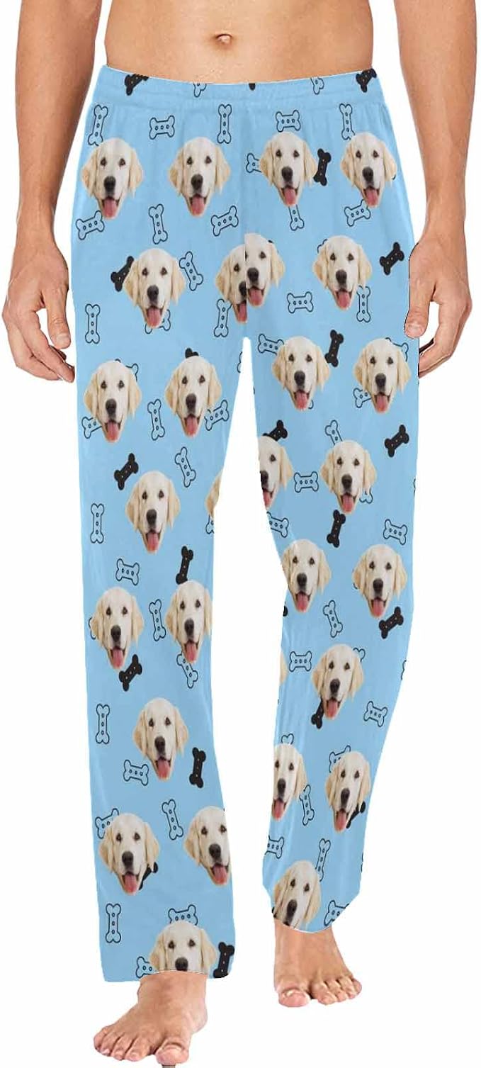 MyPupSocks Customized Face Pajamas Pants Photo Pajama Bottoms by MyPupSocks