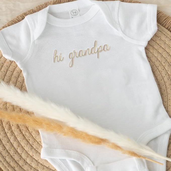 COUPLEHOODIES Personalized Baby Onesie Bodysuit – Custom Embroidery Gift - Image 5