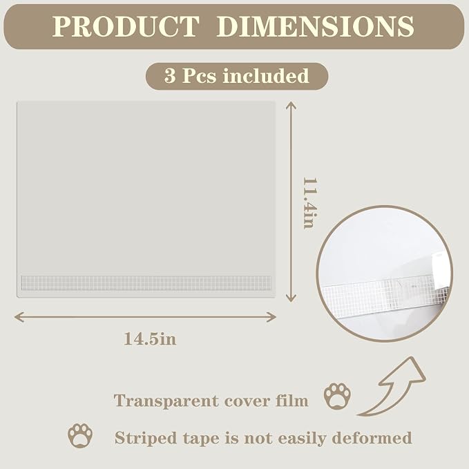 3Pcs Cat Litter Box Pee Shields - Image 2