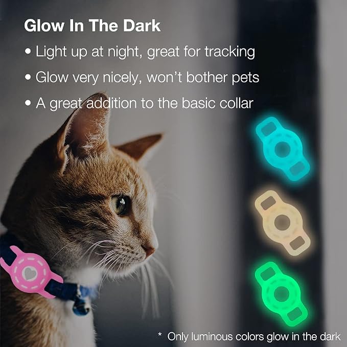 Cat Collar Holder for Airtag, Cat & Small Dog Harness Case for Air Tag - Image 7