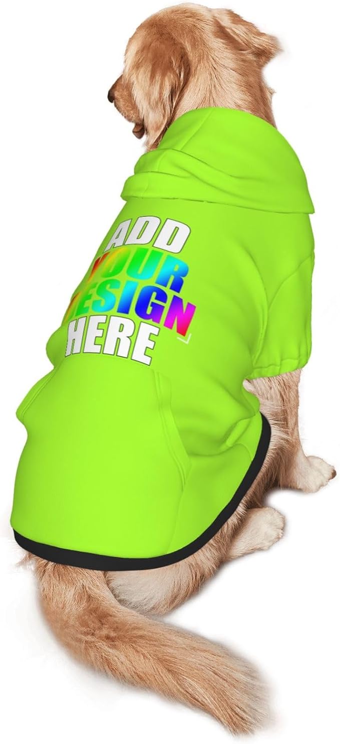 Personalized Pet Sweatshirt, Custom Dog Hooded - Image 2