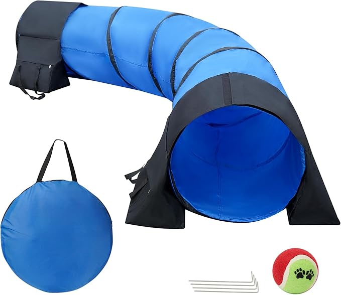 Rain Queen 10 Foot Dog Agility Tunnel by RAINQUEEN