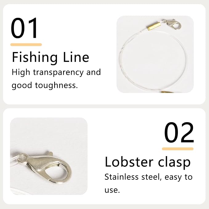 Fishing Line for Cat Feather Teaser, Nylon Fishing Line - Image 5