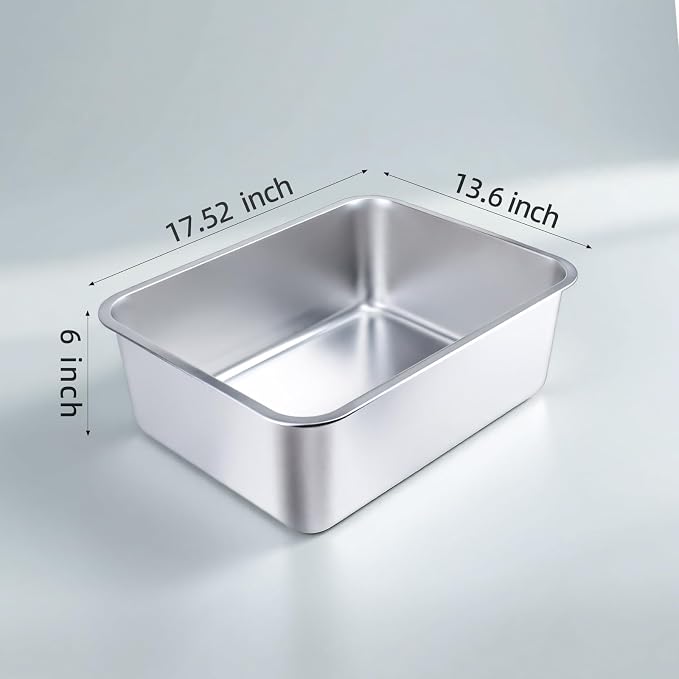Stainless Steel Cat Litter Box - Image 7