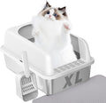 Prodigen Extra Large Stainless Steel Cat Litter Box by Prodigen