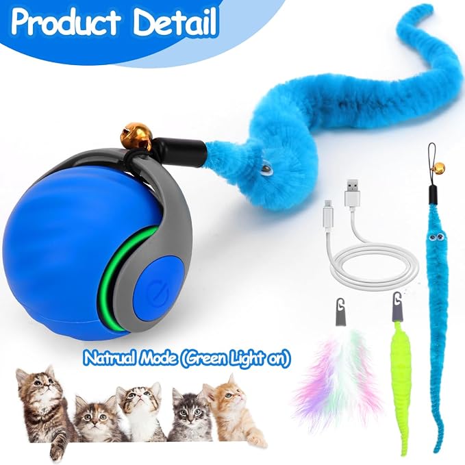 Interactive Cat Toy Ball - Image 7
