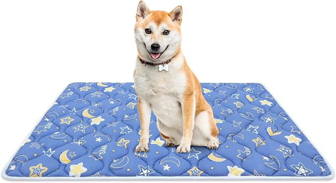Bubble bear Dog Crate Mat by Bubblebear