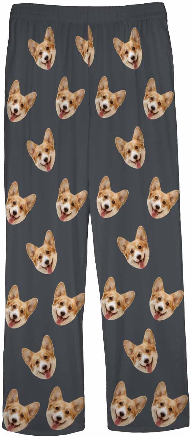 MyPupSocks Custom Pajama Pants for Pet Lover, Personalized Photo Face Printed - Image 5