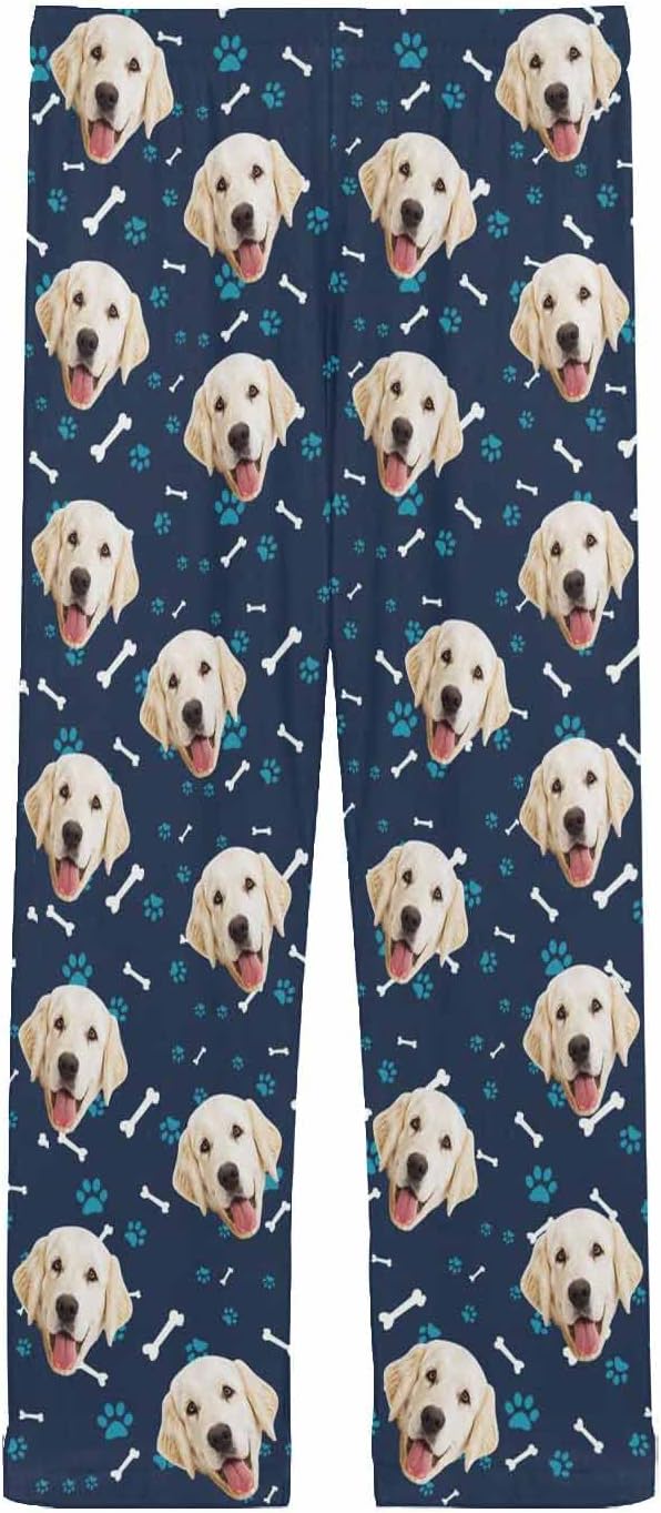 MyPupSocks Personalized Face Pajamas Pants Photo Pajama Bottoms - Image 4