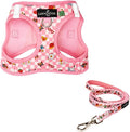 Lucy & Co. Cutie Patootie Step-in Cat Harness & Leash Bundle – Reflective by LucyCo