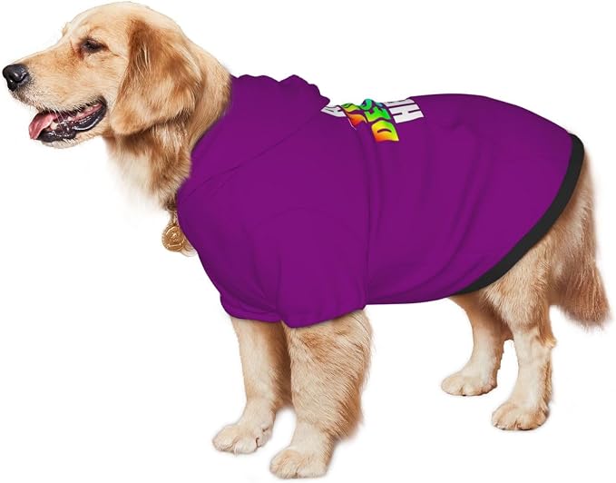 Custom Dog Hoodie with Text Photo, Personalized Pet Clothes Sweatshirt - Image 3