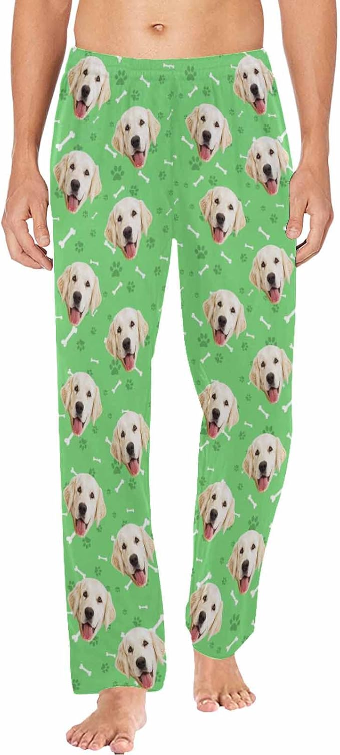 MyPupSocks Personalized Face Pajamas Pants Photo Pajama Bottoms by MyPupSocks