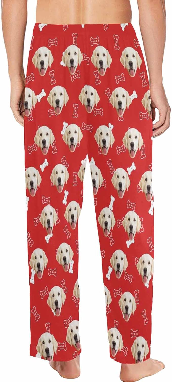 MyPupSocks Customized Face Pajamas Pants Photo Pajama Bottoms - Image 2