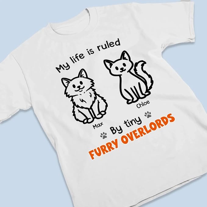 Personalized Family Shirt Gift for Dog Cat Dad Mom Pet Lovers on Fathers - Image 4
