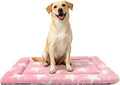 Washable Dog Bed Plush Orthopedic Outdoor Crate Mat by Unknown