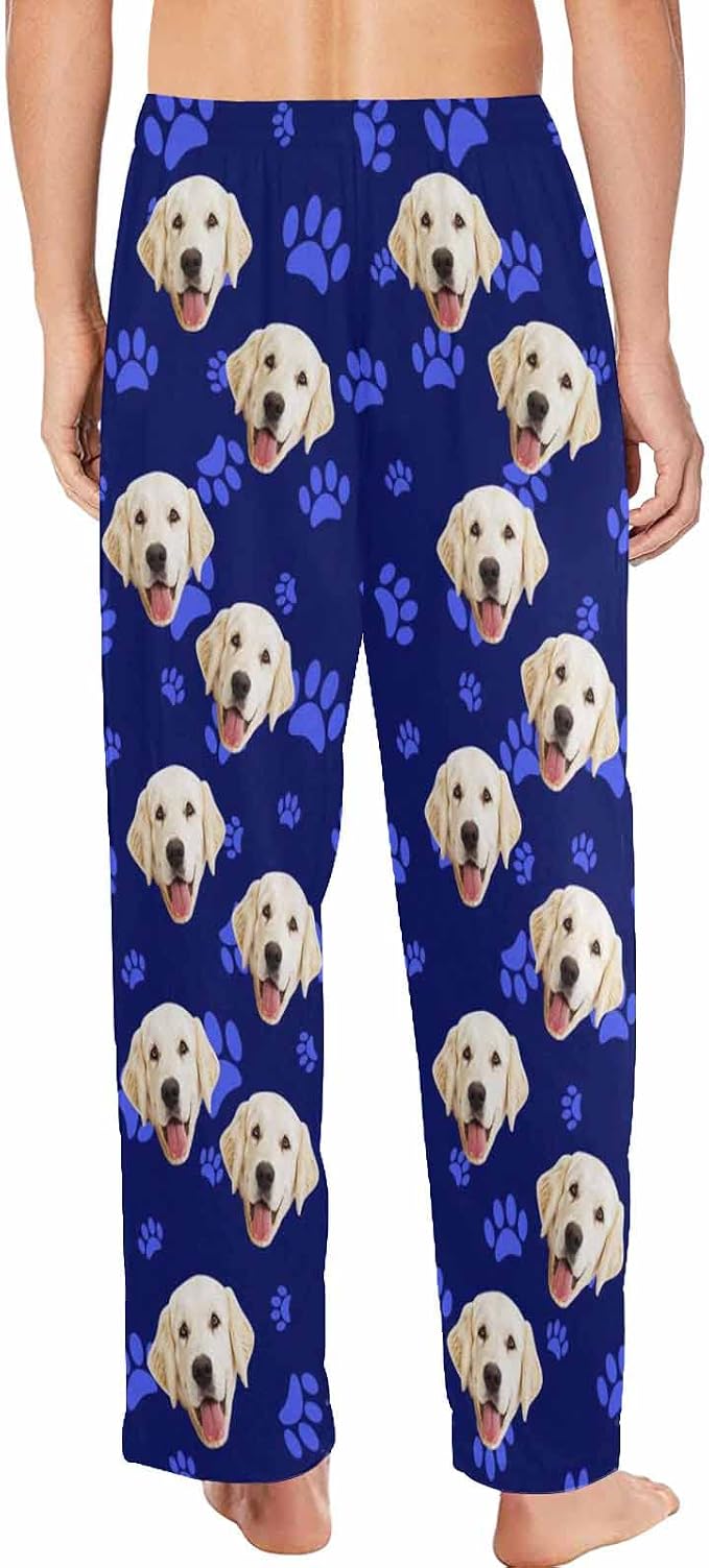 MyPupSocks Customized Face Pajamas Pants Photo Pajama Bottoms - Image 2