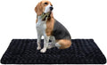 Washable Dog Bed Mat Soft Dog Crate Pad Fluffy Pet Kennel Beds Sleeping Mattress by Exsnugypetproducts