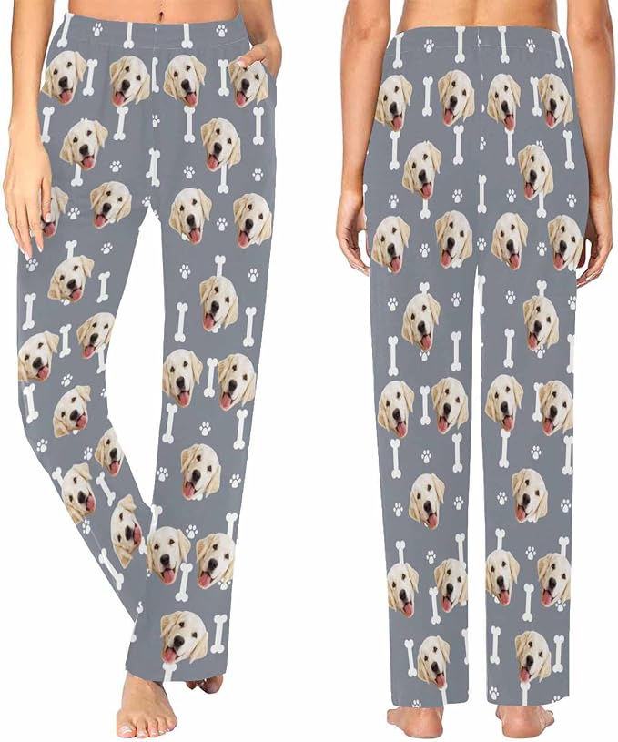 Custom Face Pajamas Pants Personalized Nightwear Bottoms - Image 2