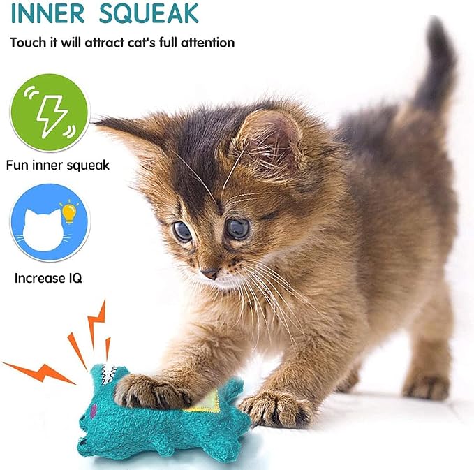 Cat Toys, Interactive Cat Toy for Indoor Cats, Soft and Durable Crinkle Sound - Image 6
