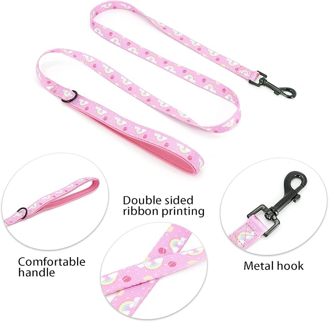 Dog Cat Harness and Leash Set, Puppia Soft Mesh Padded and Adjustable Puppy - Image 4