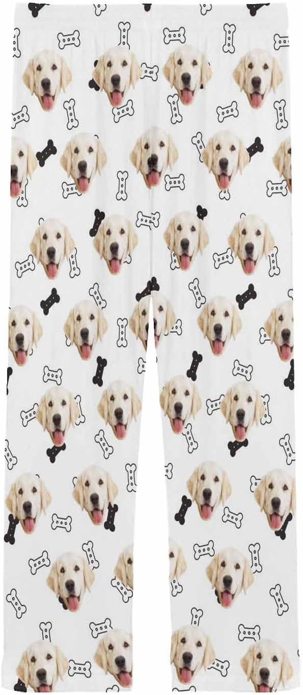 MyPupSocks Customized Face Pajamas Pants Photo Pajama Bottoms - Image 4