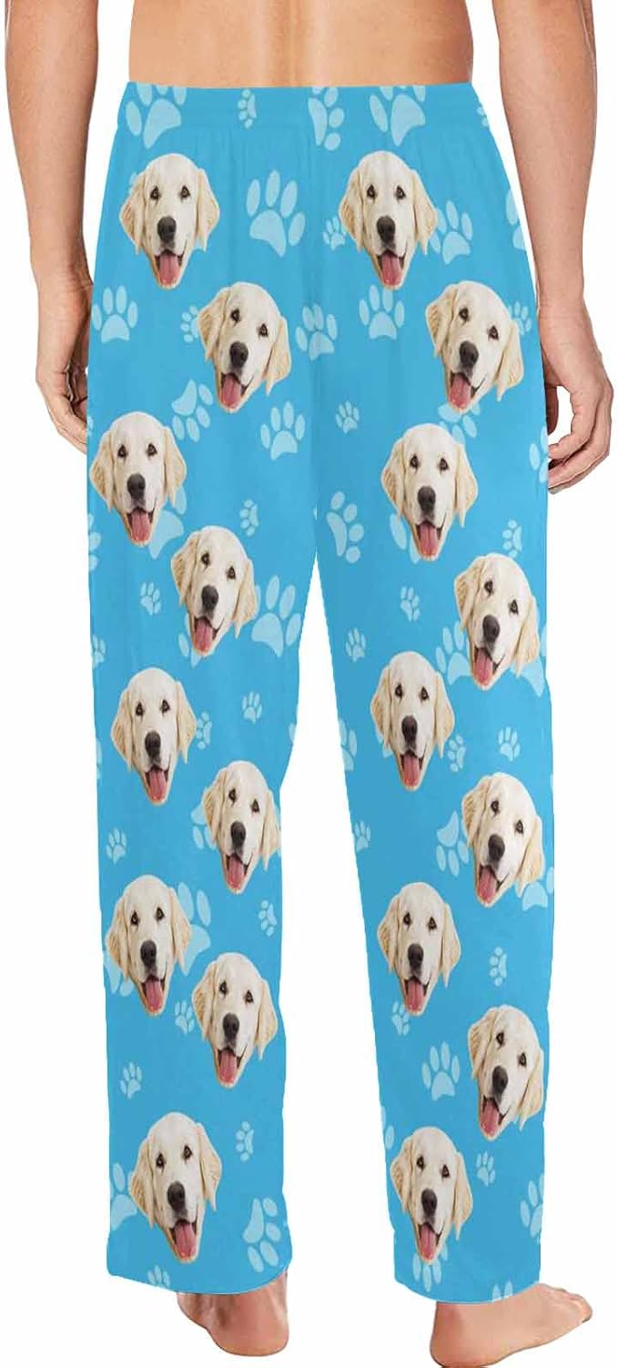 MyPupSocks Customized Face Pajamas Pants Photo Pajama Bottoms - Image 2