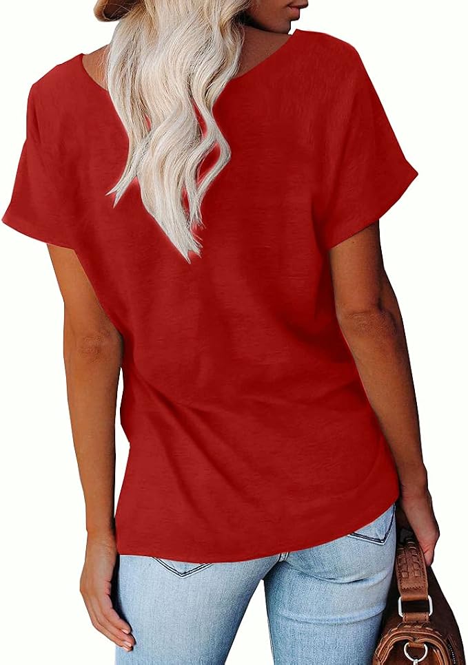 NIUBIA Women's T Shirts Summer Tops Simple Heart Graphic Shirts Sayings Short - Image 3