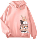 Tuislay Cute Cat Graphic Hoodies by TUISLAY