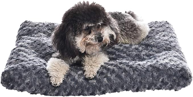 Amazon Basics Washable Cat and Dog Bed and Crate Pad by AmazonBasics