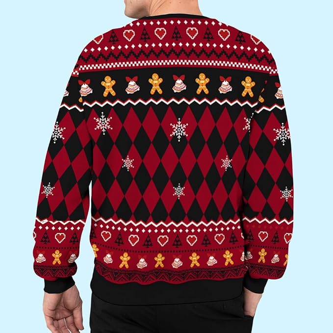 Wrappiness A Girl And Her Dog Christmas Sweatshirt - Image 3