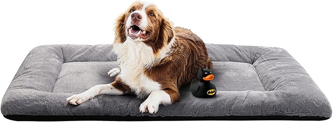 Dog Beds Crate Pad for Extra Large Dogs Fit Metal Crates, Ultra Soft Bed by VERZEY