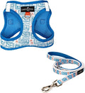 Lucy & Co. Tinned Fish Step-in Cat Harness & Leash Bundle – Reflective by LucyCo