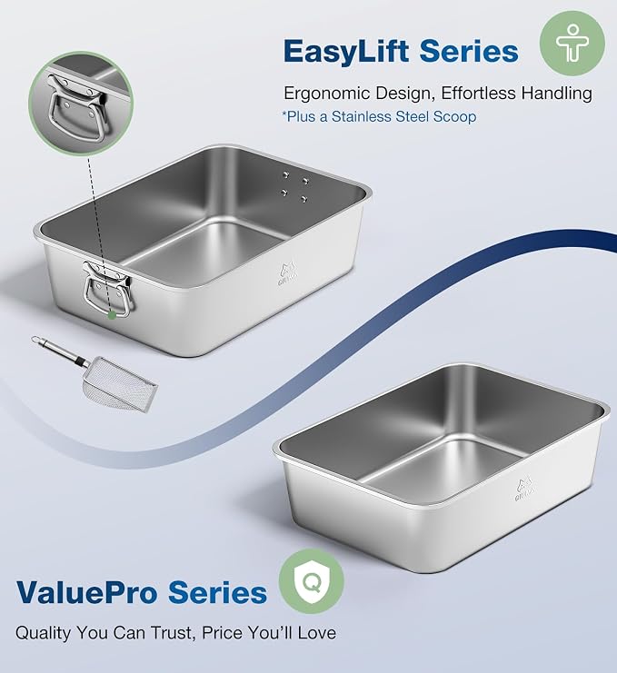 Stainless Steel Litter Box - Image 2