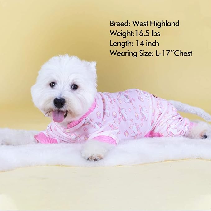 KYEESE Dog Pajamas Velvet Dog Pajamas Medium Sized Dogs Soft Dogs Clothes Pjs - Image 8