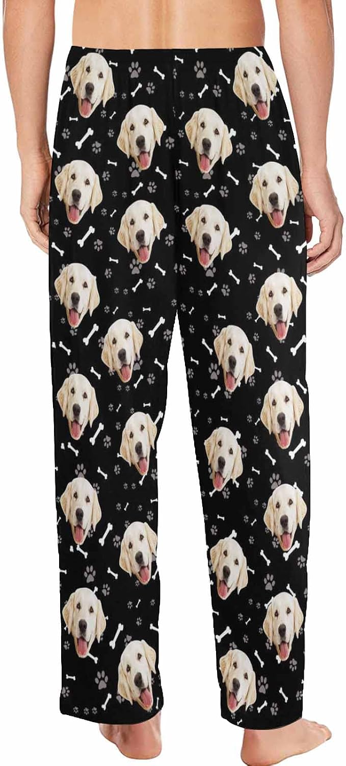 MyPupSocks Personalized Face Pajamas Pants Photo Pajama Bottoms - Image 2