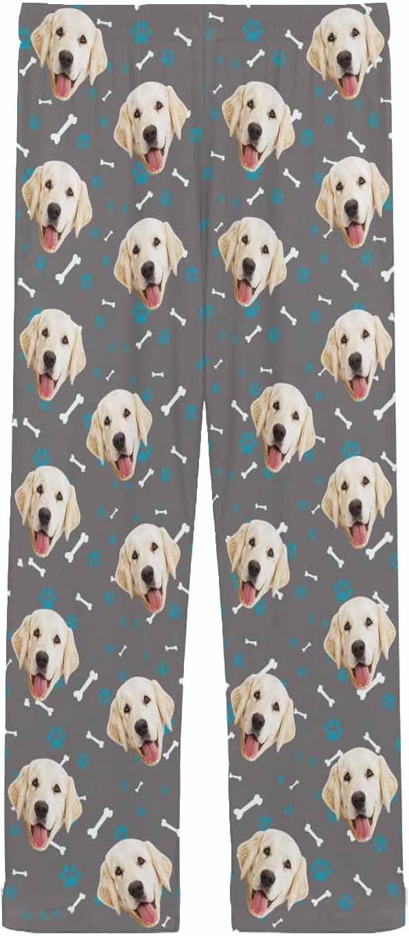 MyPupSocks Personalized Face Pajamas Pants Photo Pajama Bottoms - Image 4