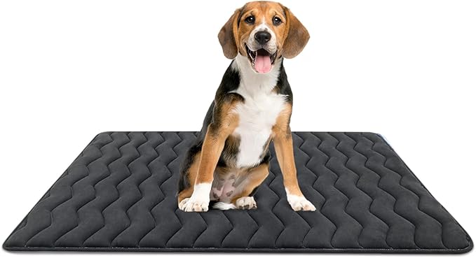 Bubble bear Dog Crate Mat by Bubblebear