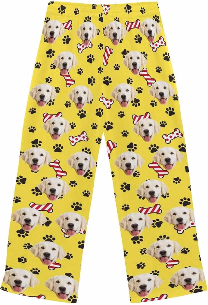 Custom Face Pajamas Pants Personalized Nightwear Bottoms - Image 3